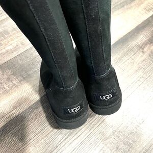 UGG Classic Black Suede Boots